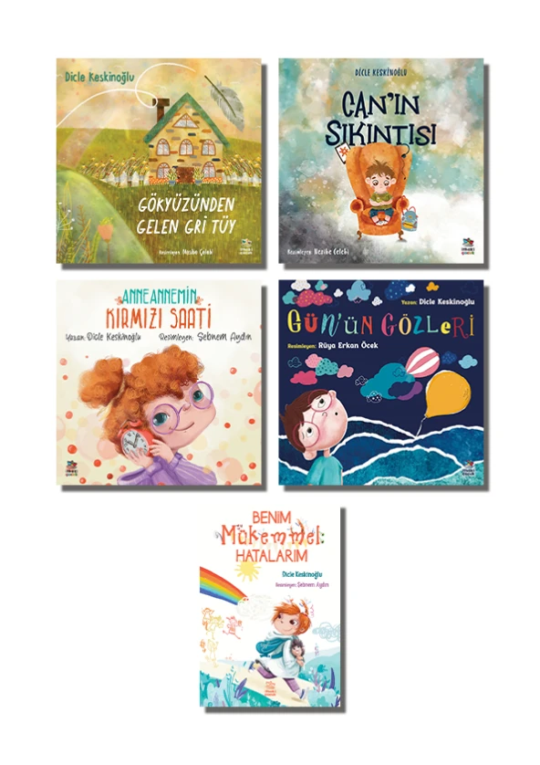 Dicle Keskinoğlu 5 Kitap Takım