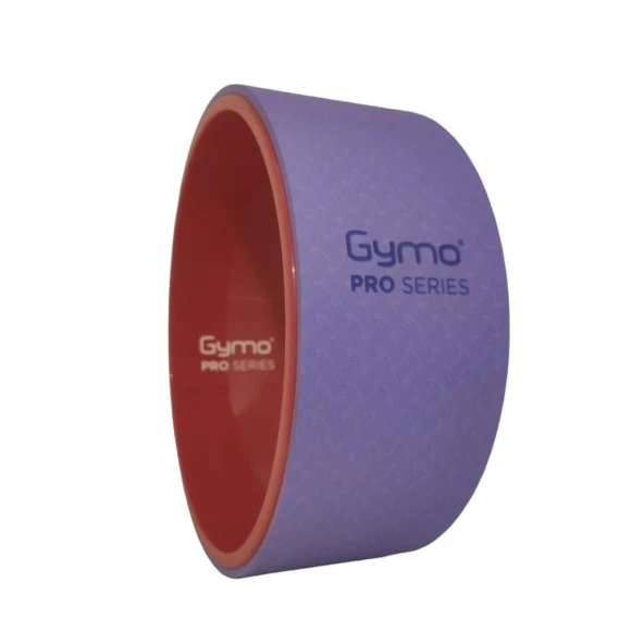 Gymo Pro Series Yoga Pilates Tekerleği Yoga Wheel 33cm Pembe x Mor