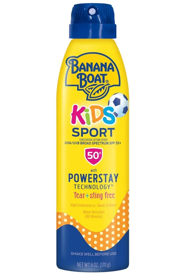 Banana Boat Kids Sport SPF50 Çocuklar İçin Güneş Spreyi 170GR