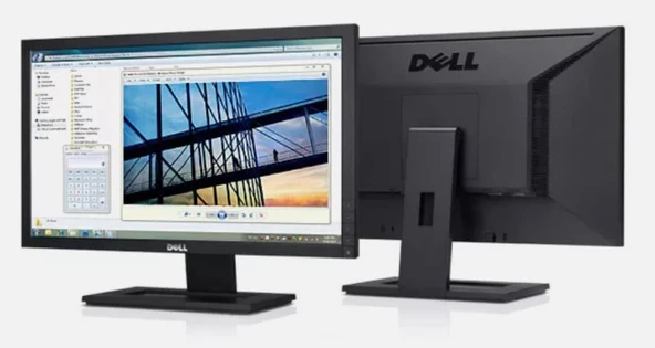 Monitör 21.5" Dell E2211Hb 5Ms 60Hz Vga Dvı 1920X1080 Sıyah (C Kalite) 2.El 3Ay Garanti - 2
