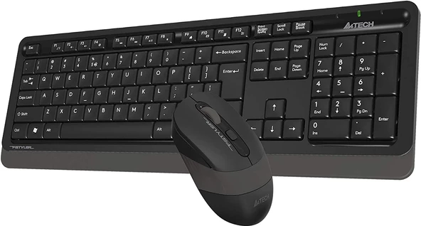 A4 Tech Klavye Set Fg1010 Q Tr Usb Gri Wıreless Kb+Mouse