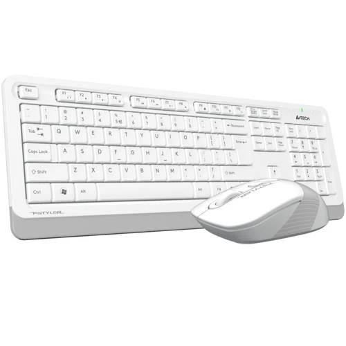 A4 Tech Klavye Set Fg1010 Q Tr Usb Whıte Wıreless Kb+Mouse - 2