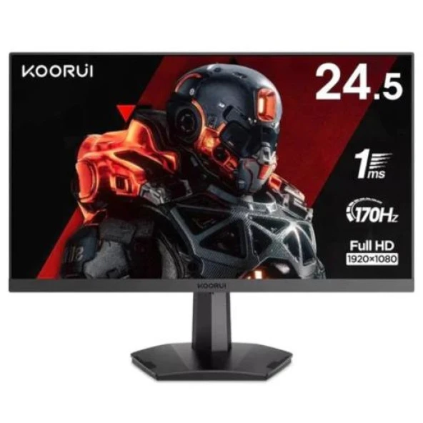 Koorui Monitör 24,5" 25E3A 1Ms 170Hz Hdmı Dp 1920X1080 Freesync Vesa