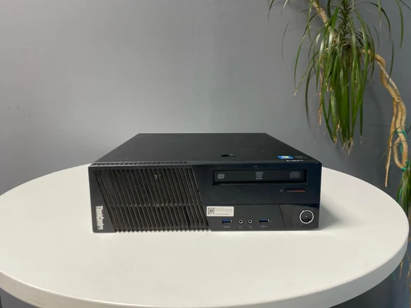 Lenovo Thınkcentre M93P Yatay İ5 4.Nesil 8Gb Ddr3 256Gb Ssd O/B Vga Masaüstü PC Ofis Bilgisayarı - 1