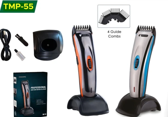 Concord Traş Makınesı Tmp-55 140Gr.150Dk Su Geçirmez 4 Başlık - 2