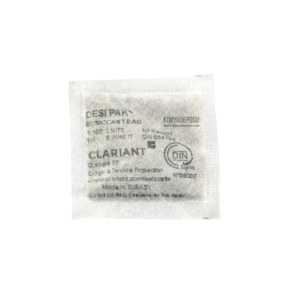 Nem Alıcı Aktif Kil Paketi 5.5 Gr 300 Adet ürün görseli