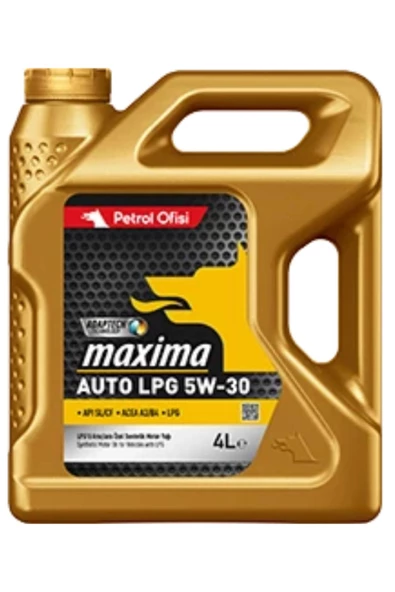 Petrol Ofisi Maxima Auto Lpg 5W-30 4 lt Motor Yağı