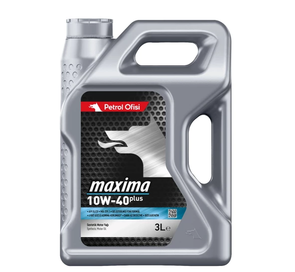 Petrol Ofisi Motor Yağı Maxıma 10W-40 Plus 3 Litre