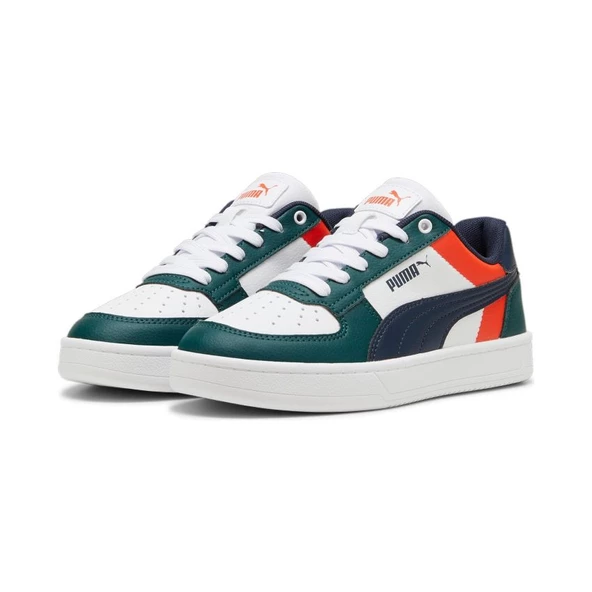 Puma Caven 2.0 Block Jr Koyu Yeşil Erkek Çocuk Yürüyüş Ayakkabısı 39446109 - 4