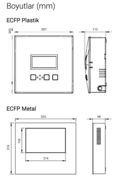 EDS ECFP2P Konvansiyonel Yangın Algılama Paneli - 5