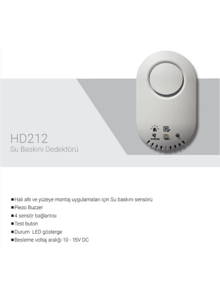 EDS HD212 Su Baskını Dedektörü - 5