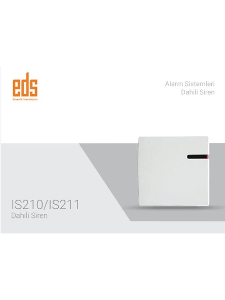 EDS IS211 Üçlü LED Göstergeli Dahili Siren - 3