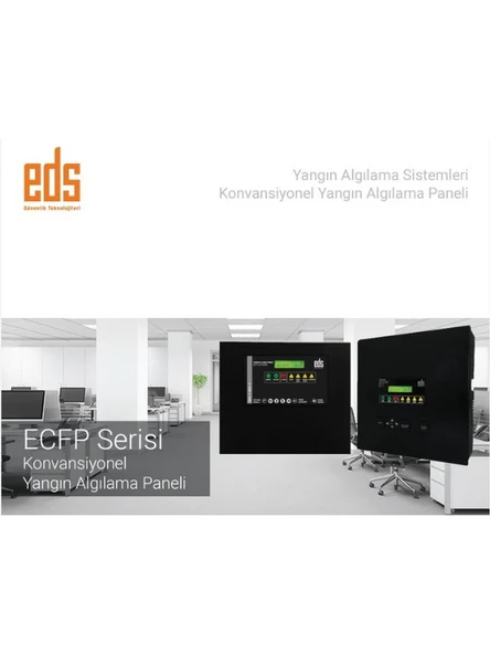 EDS ECFP4P Konvansiyonel Yangın Algılama Paneli 4 Bölge Plastik Kutu - 2