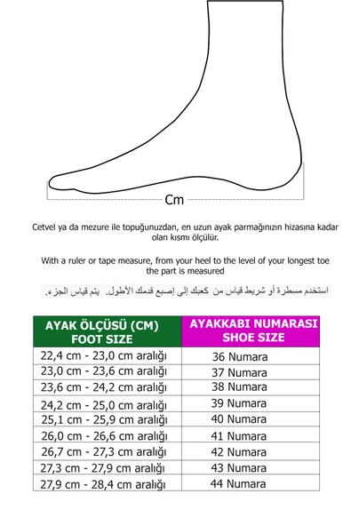 Consept Konbin Unisex Sneaker Spor Ayakkabı - 10