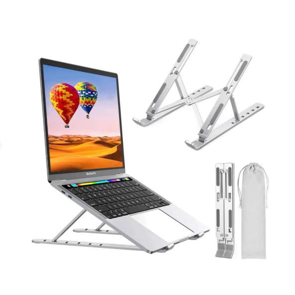 Alüminyum Ayarlanabilir Notebook Stant Macbook Laptop Standı - 4