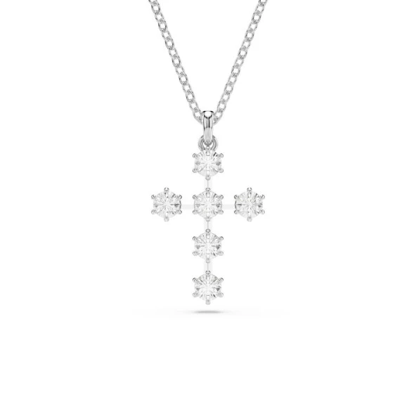 5675576 Swarovski Kolye insigne:Pend Cross_Constella Whi/Rhs