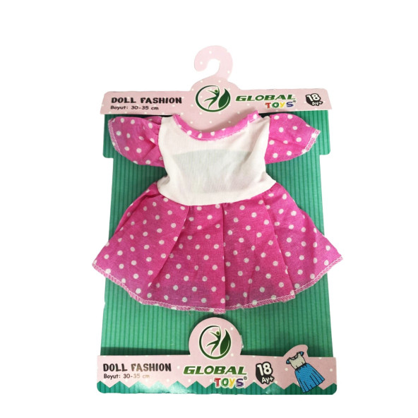 Global Toys Roza Bebek Fashion Elbise