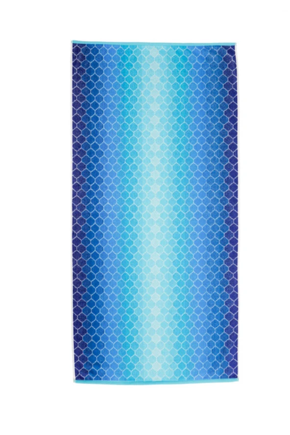 Summer Heat New Ombre Kadife Plaj Havlusu 70x140 Cm