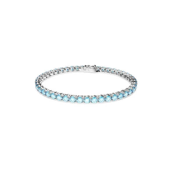 5648929 Swarovski Bilezik Matrix:Bracelet M Aqua/Rhs L ürün görseli