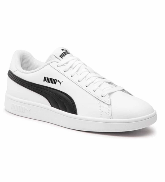 Puma Smash 3.0 Buck Beyaz Erkek Spor Ayakkabı - 392336 08 - 2