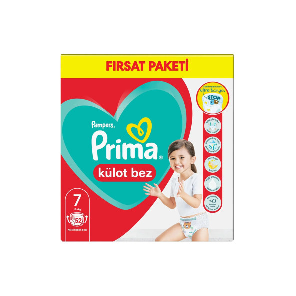 Prima Külot Bez 7 Beden 52 Adet Fırsat Paketi - 5