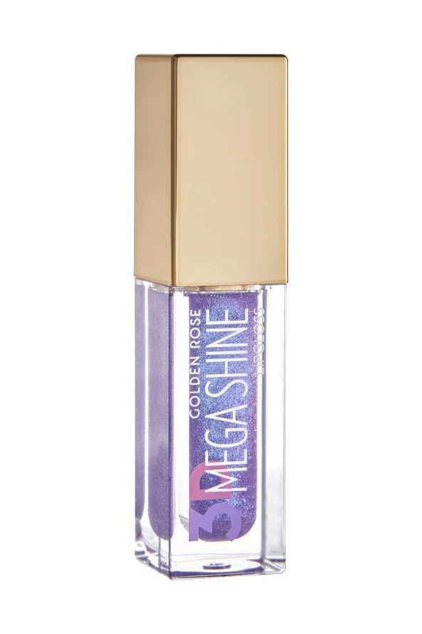 GOLDEN ROSE 3d Mega Shine Lipgloss No: 122 Sparkle - Işıltılı Dudak Parlatıcısı