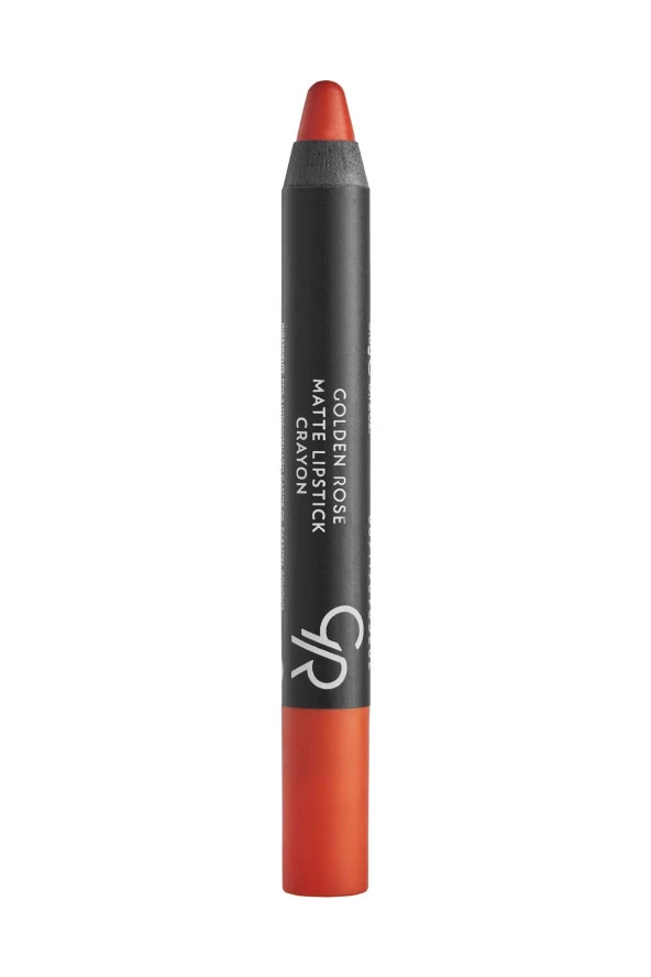 GOLDEN ROSE Matte Lipstick Crayon No:24 Orange - Mat Kalem Ruj