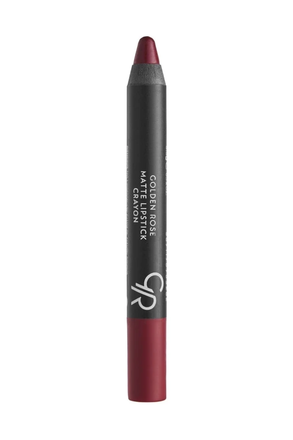 GOLDEN ROSE Matte Lipstick Crayon No:04 Red Rose - Mat Kalem Ruj