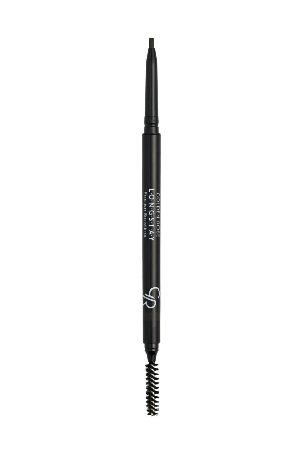 GOLDEN ROSE Longstay Precise Browliner No: 101 Black - Asansörlü Kaş Kalemi