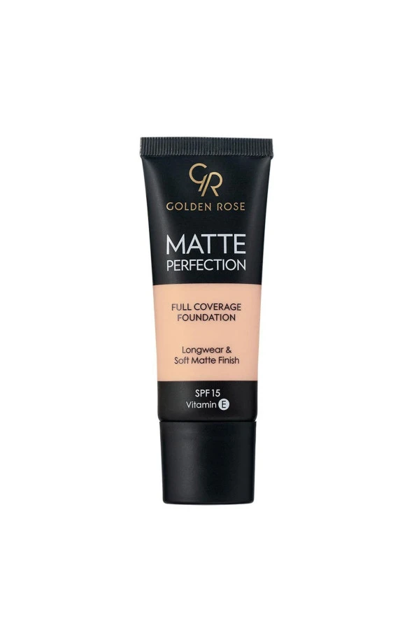 GOLDEN ROSE Matte Perfection Full Coverage Foundation No: Cool 02 - Kapatıcı