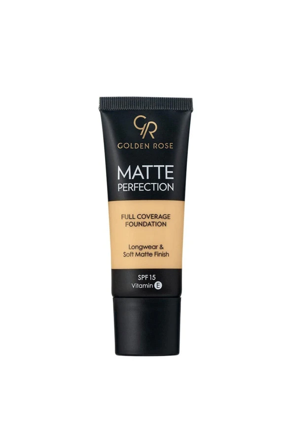 GOLDEN ROSE Matte Perfection Full Coverage Foundation No: Warm 03 - Kapatıcı