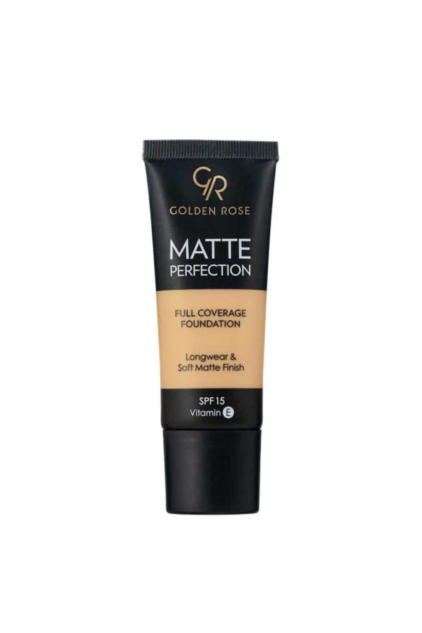 GOLDEN ROSE Matte Perfection Full Coverage Foundation No: Warm 07