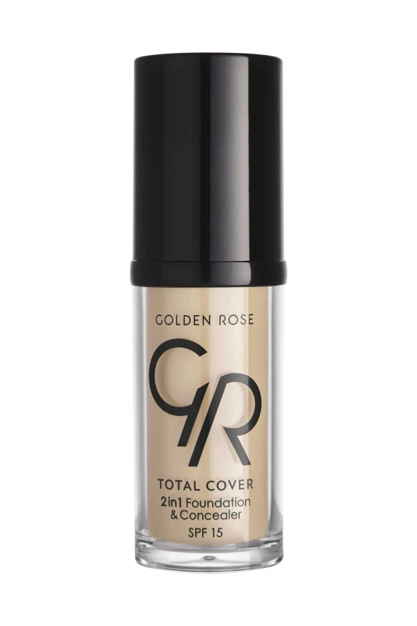 GOLDEN ROSE Total Cover 2in1 Foundation & Concealer No: 11 Nude - Kapatıcı & Fondöten