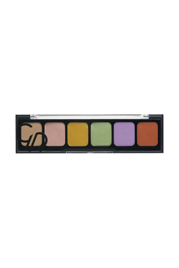 GOLDEN ROSE Correct&Conceal Camouflage Cream Palette - Kamuflaj Krem Palet