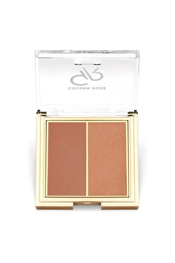 GOLDEN ROSE Iconic Blush Duo No: 05 Warm Pearl - Allık