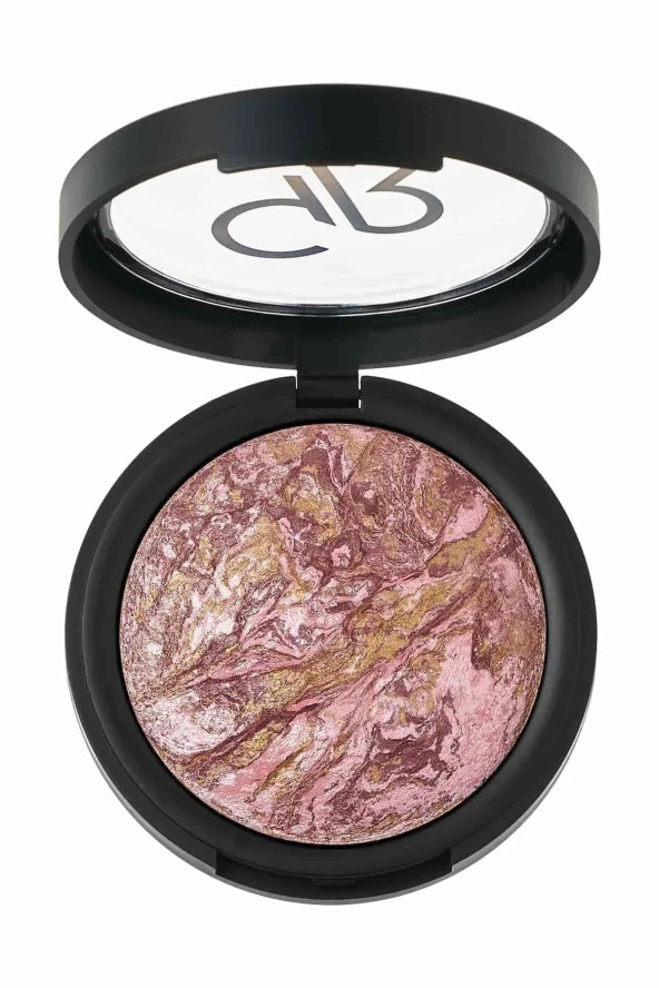 GOLDEN ROSE Baked Stardust Blusher No: 102 Mix Pink - Işıltılı Allık