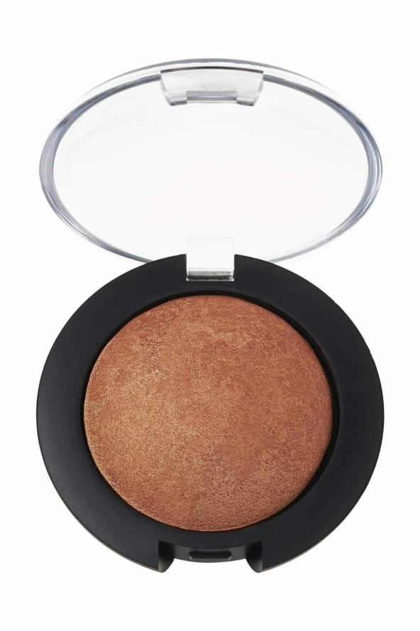 GOLDEN ROSE Baked Blush on No: 06 Peach - Işıltılı Allık