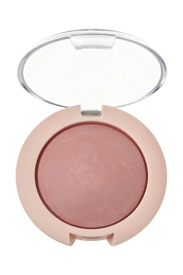 GOLDEN ROSE Nude Look Face Baked Blusher - Peachy Nude - İpeksi Allık