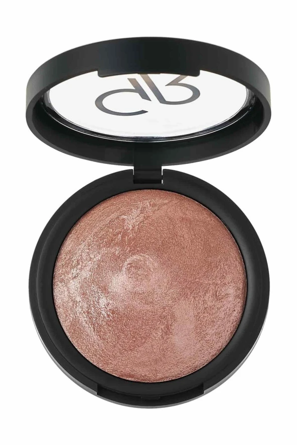 GOLDEN ROSE Baked Stardust Blusher No: 106 Dark Pink - Işıltılı Allık