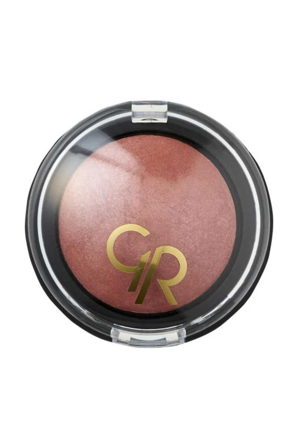 GOLDEN ROSE Baked Blush on No: 06 Peach - Işıltılı Allık