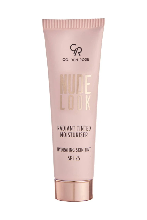 GOLDEN ROSE Nude Look Radiant Tinted Moisturiser No: 02 Medium Tint - Renkli Nemlendirici - SPF 25