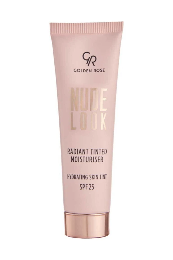 GOLDEN ROSE Nude Look Radiant Tinted Moisturiser No: 01 Fair Tint - Renkli Nemlendirici - SPF 25