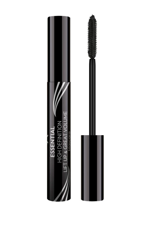 GOLDEN ROSE Essential High Definition & Liftup&great Volume Mascara - Black-hacim Veren Maskara
