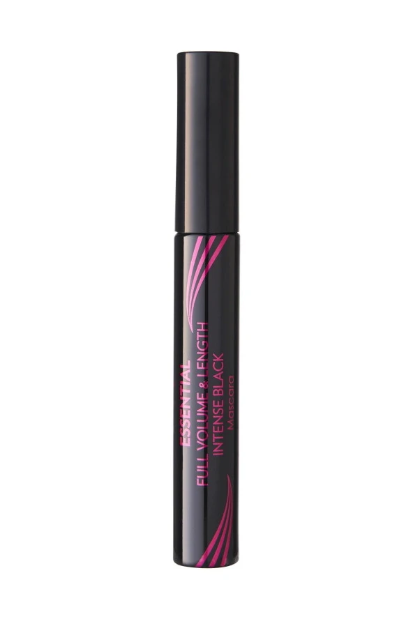 GOLDEN ROSE Essential Full Volume&lenght Mascara - Intense Black - Hacim Veren Maskara - 3