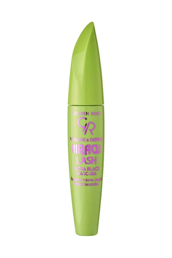GOLDEN ROSE Volume&define Miracle Lash Ultra Black Mascara - Black-hacim Veren Maskara - 4