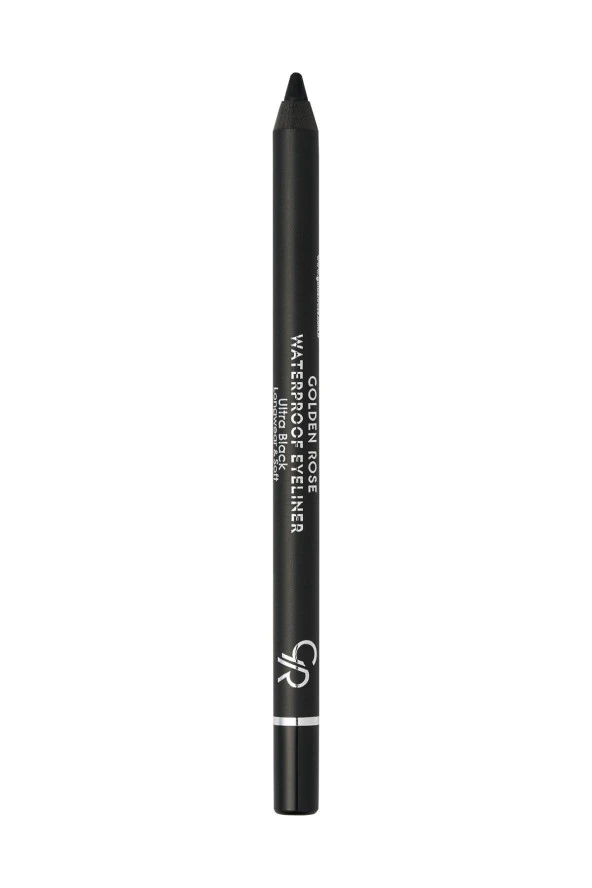 GOLDEN ROSE Waterproof Eyeliner Longwear & Soft Ultra - Black - Ekstra Siyah Göz Kalemi