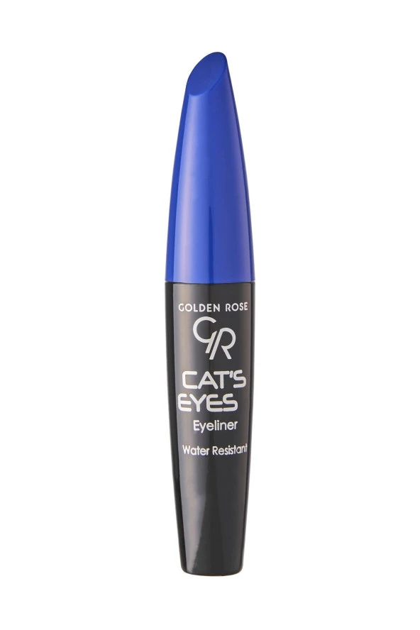 GOLDEN ROSE Cat's Eyes Eyeliner Matte Blue - Mavi Eyeliner