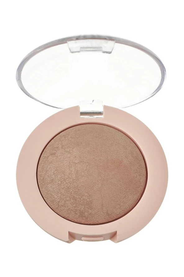 GOLDEN ROSE Nude Look Matte Baked Eyeshadow - Caramel Nude - Tekli Mat Far