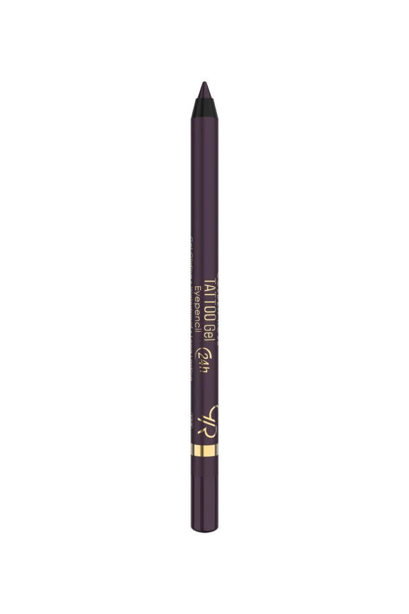 GOLDEN ROSE Tattoo Gel Eye Pencil Waterproof No: 108 - Suya Dayanıklı Jel Göz Kalemi