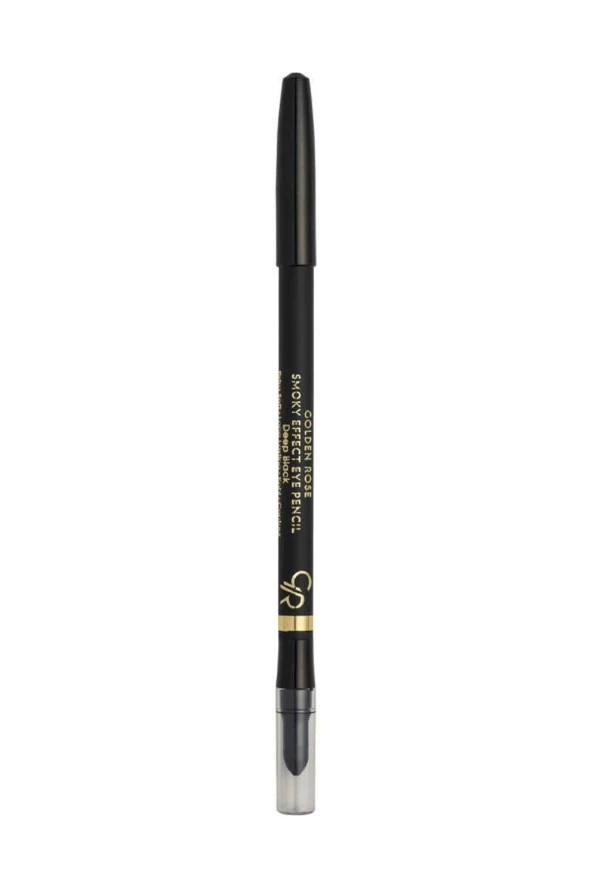 GOLDEN ROSE Smoky Effect Eye Pencil  No: 01 Deep Black - Göz Kalemi - 2